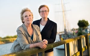 Fleur van Duin en Carla Bleesing