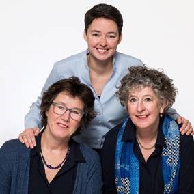 Annemieke Zwanenburg, Nathalie Swinkels en Nel van Ratingen zijn de drie vakvrouwen van De Zwaan.